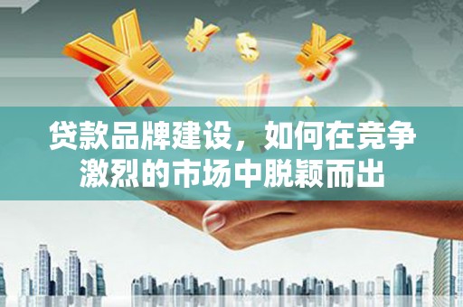九原贷款品牌建设，如何在竞争激烈的市场中脱颖而出