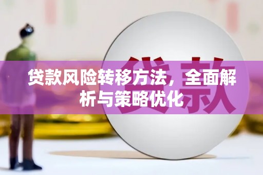 九原贷款风险转移方法，全面解析与策略优化