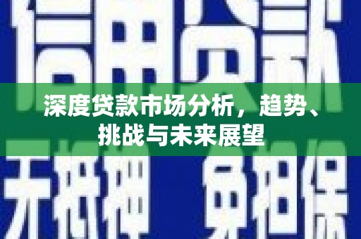 九原深度贷款市场分析，趋势、挑战与未来展望