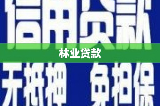 九原林业贷款
