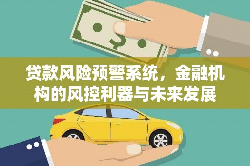 九原贷款风险预警系统，金融机构的风控利器与未来发展