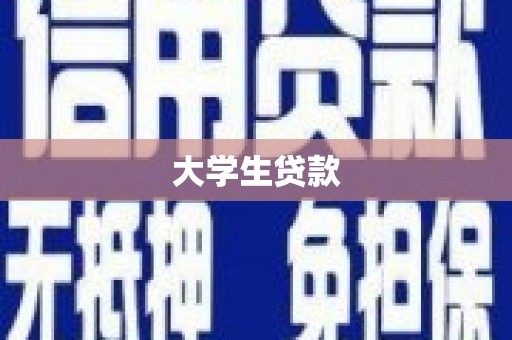 九原大学生贷款