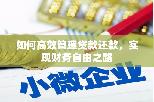 九原如何高效管理贷款还款，实现财务自由之路