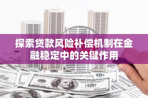 九原探索贷款风险补偿机制在金融稳定中的关键作用