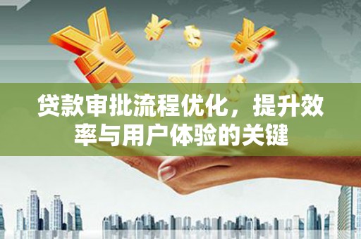 九原贷款审批流程优化，提升效率与用户体验的关键