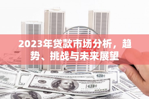九原2023年贷款市场分析，趋势、挑战与未来展望