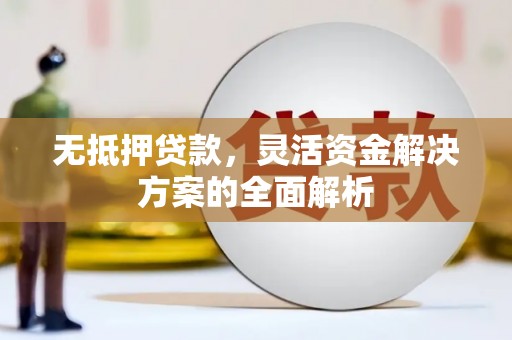 九原无抵押贷款，灵活资金解决方案的全面解析