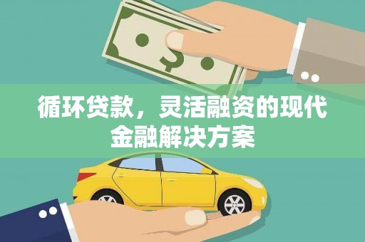 九原循环贷款，灵活融资的现代金融解决方案