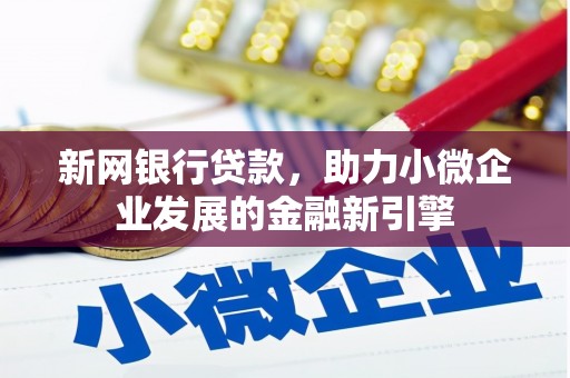 九原新网银行贷款，助力小微企业发展的金融新引擎