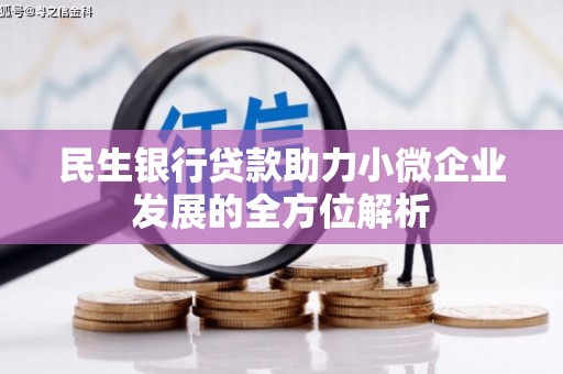 九原民生银行贷款助力小微企业发展的全方位解析