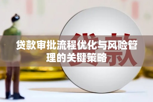 九原贷款审批流程优化与风险管理的关键策略