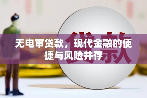 九原无电审贷款，现代金融的便捷与风险并存