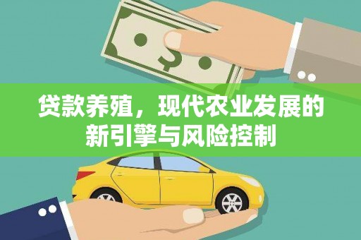九原贷款养殖，现代农业发展的新引擎与风险控制