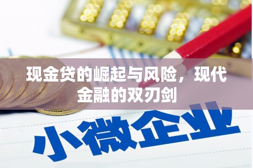 九原现金贷的崛起与风险，现代金融的双刃剑