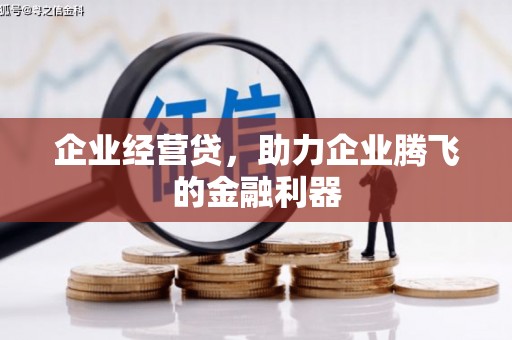 九原企业经营贷，助力企业腾飞的金融利器