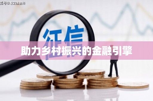 九原助力乡村振兴的金融引擎
