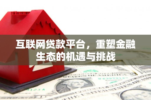 九原互联网贷款平台，重塑金融生态的机遇与挑战