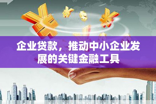 九原企业贷款，推动中小企业发展的关键金融工具