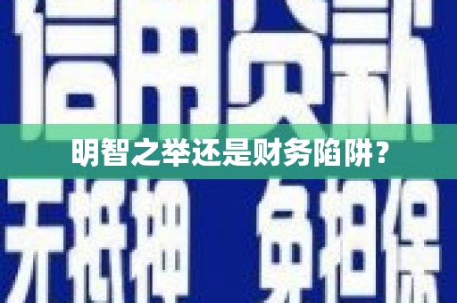 九原明智之举还是财务陷阱？