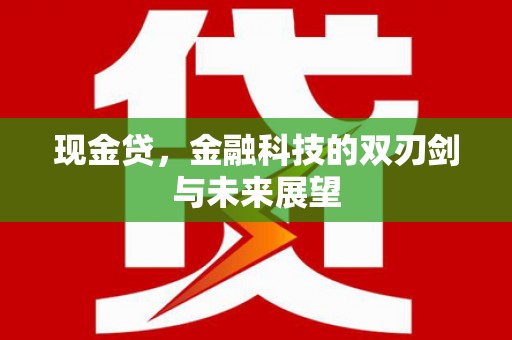 九原现金贷，金融科技的双刃剑与未来展望
