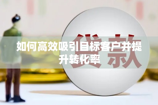 九原如何高效吸引目标客户并提升转化率