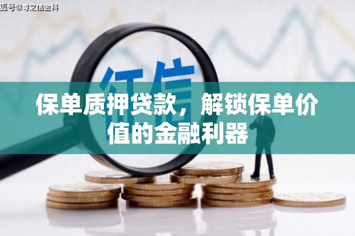 九原保单质押贷款，解锁保单价值的金融利器