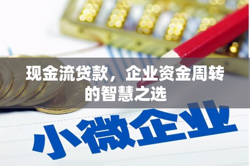 九原现金流贷款，企业资金周转的智慧之选