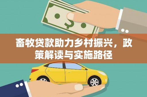 九原畜牧贷款助力乡村振兴，政策解读与实施路径