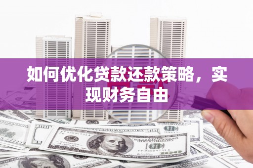 九原如何优化贷款还款策略，实现财务自由