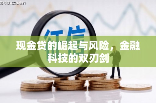 九原现金贷的崛起与风险，金融科技的双刃剑
