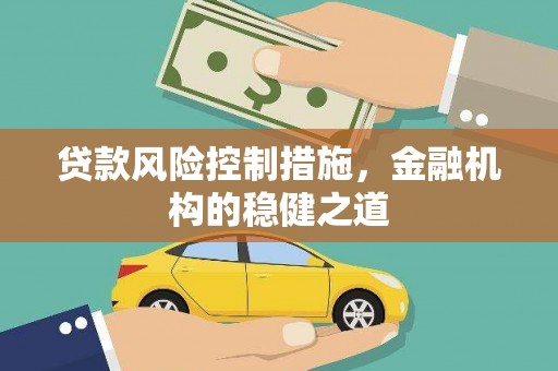九原贷款风险控制措施，金融机构的稳健之道