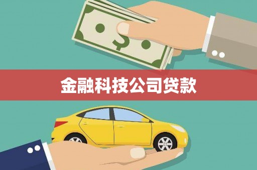 九原金融科技公司贷款
