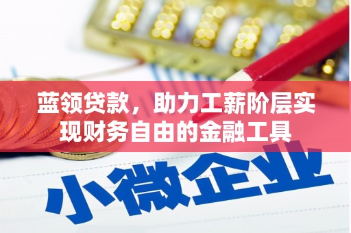 九原蓝领贷款，助力工薪阶层实现财务自由的金融工具