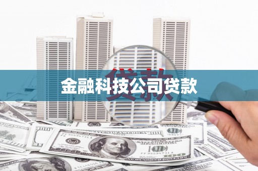 九原金融科技公司贷款
