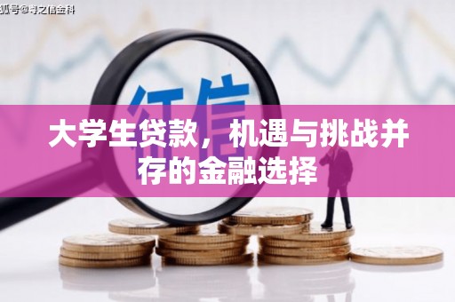 九原大学生贷款，机遇与挑战并存的金融选择