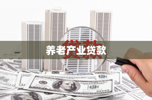 九原养老产业贷款