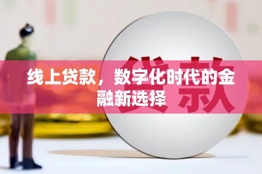 九原线上贷款，数字化时代的金融新选择