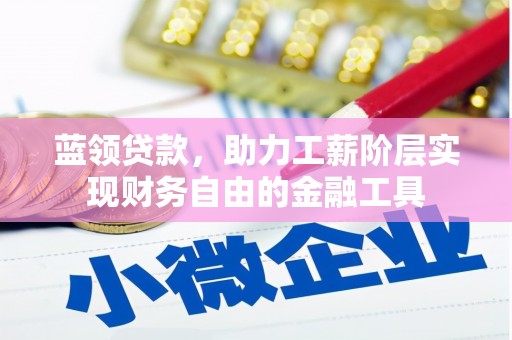 九原蓝领贷款，助力工薪阶层实现财务自由的金融工具