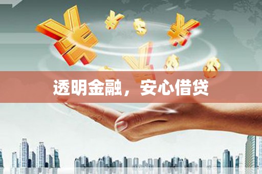 九原透明金融，安心借贷