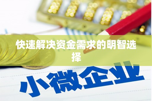 九原快速解决资金需求的明智选择