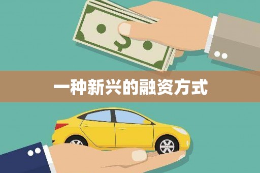 九原一种新兴的融资方式