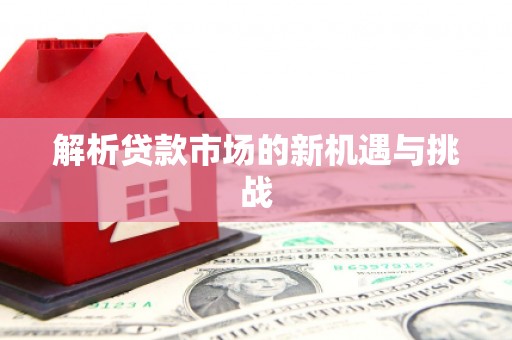 九原解析贷款市场的新机遇与挑战