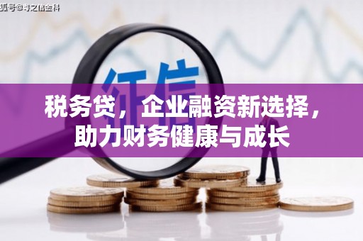 九原税务贷，企业融资新选择，助力财务健康与成长