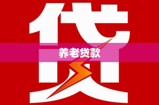 九原养老贷款